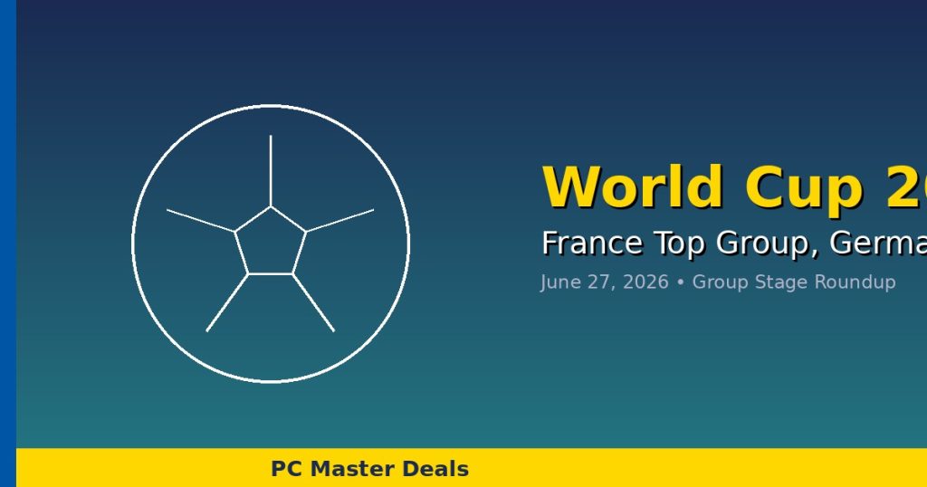 World Cup 2026 group stage France top Germany eliminated
